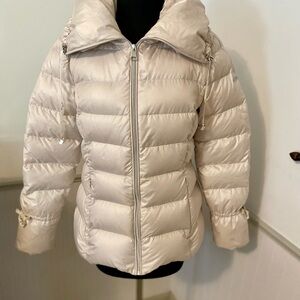 Karl Lagerfeld Paris Puffer Jacket Coat Small Women’s & Small Bag